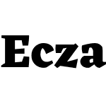 Eczar ExtraBold