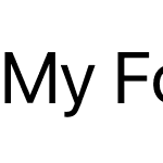 My Font