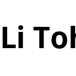 Li Toha Borno Unicode