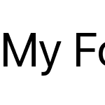 My Font