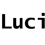 Lucida Sans Typewriter