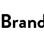 Brandon Grotesque Bold