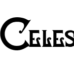 Celestial Typeface