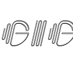 GiglioOutlineItalic