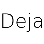 DejaVu Sans Light