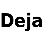 DejaVu Sans Condensed