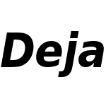 DejaVu Sans Condensed