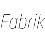 Fabrikat Hairline