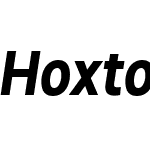 HoxtonNorthW00-ExtraBoldIt