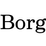 BorgisW00-Extended