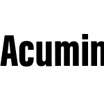 Acumin Pro ExtraCondensed