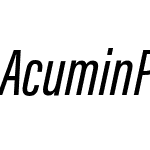 Acumin Pro ExtraCondensed