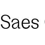 Saes Grotesk