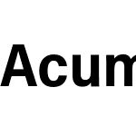 Acumin Pro SemiCondensed