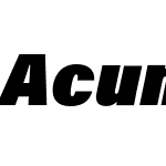 Acumin Pro SemiCondensed