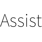 Assistant ExtraLight