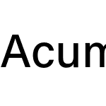 Acumin Pro