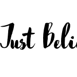 Just Believe