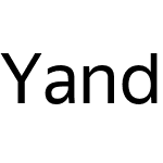 Yandex Sans Text Regular