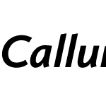 CallunaSansW01-BoldItalic