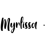 Myrlissa - Personal Use
