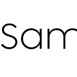 Samsung Sharp Sans