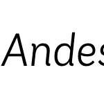 Andes Italic