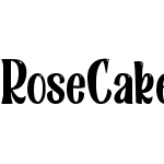 Rose Cake - Personal Use
