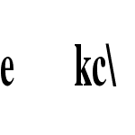 e¹kc\h[{OS