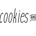 cookies&milk Light Italic