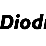 Diodrum Bold Italic