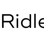 Ridley Grotesk