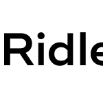 Ridley Grotesk SemiBold