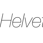 Helvetica Neue