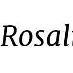 Rosalind Serif