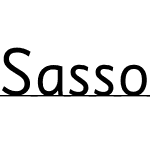 SassoonSansUSLineW01-Rg