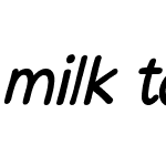 milk tea