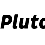 Pluto Sans Cond Heavy