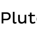 Pluto Sans