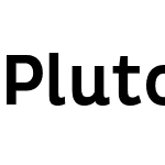 Pluto Condensed Medium