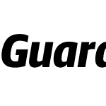 Guardian Sans Narrow Bold