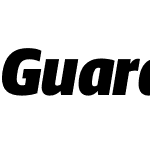 Guardian Sans Narrow Black