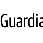 Guardian Sans XCond Regular