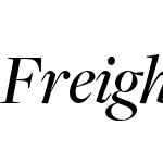 FreightDispW03-MediumItalic