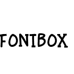 Fontbox Masquerade