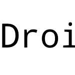 DroidSansMonoForPowerline Nerd Font