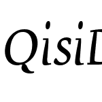 QisiDevroye Unicode