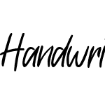 Handwritten