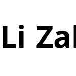 Li Zahir Rayhan Unicode