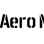 Aero Matics Stencil